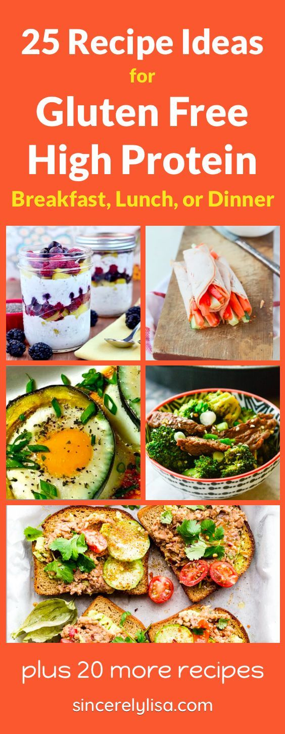 25 Ideas For Gluten free High protein Meals For Breakfast Lunch