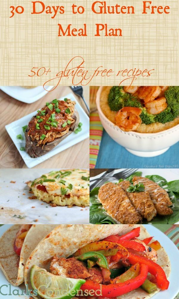 30 Day Gluten Free Meal Plan By Shauna Gluten Free Recipes Easy 