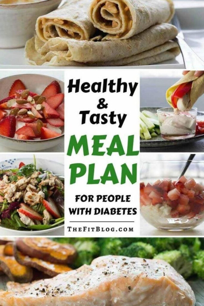 Healthy Tasty Meal Plan For People With Diabetes High Protein Low Carb 