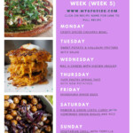 Meal Plan 5 Vegetarian My Gluten Free Guide