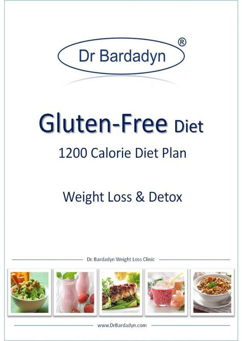 The Gluten Free Diet 1200 Calorie Diet Plan Provides Fast And 