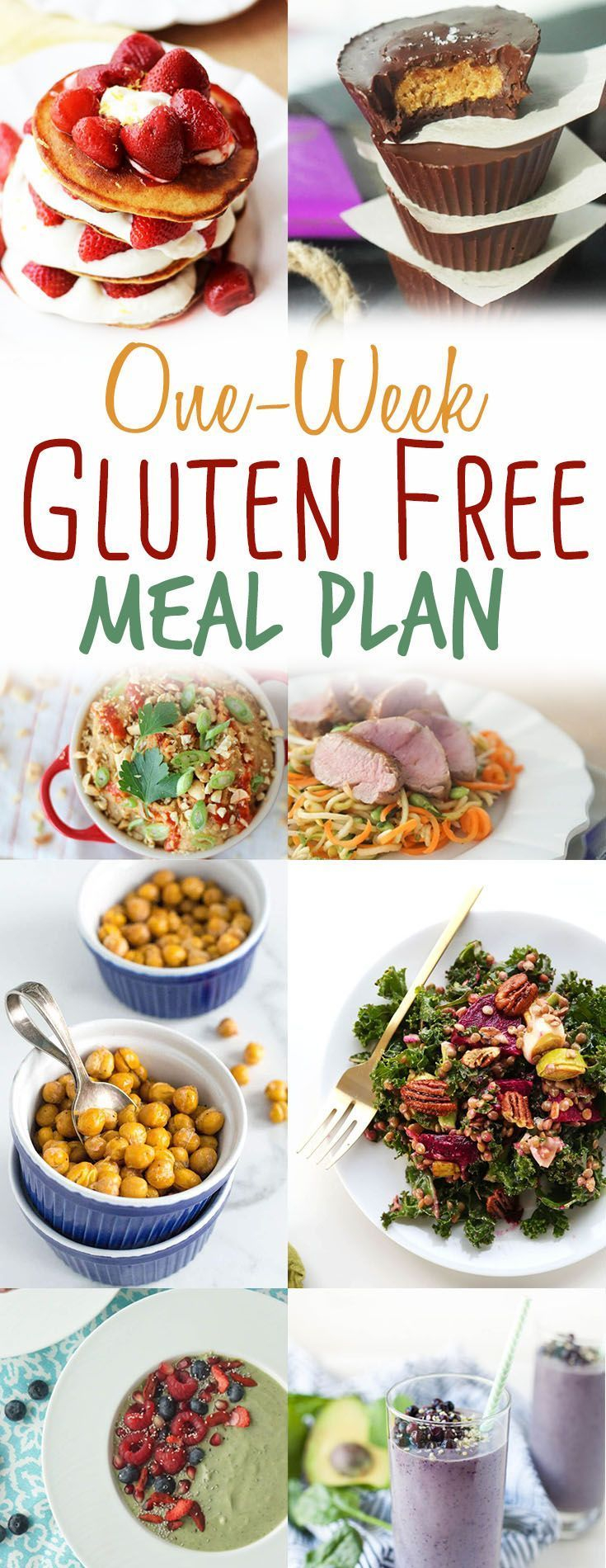 This 1 Week Gluten Free Meal Plan Is Your One stop Shop For A Healthy