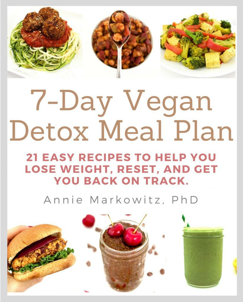 Vegan Detox Meal Plan For Weight Loss Gluten Free Sugar Free 