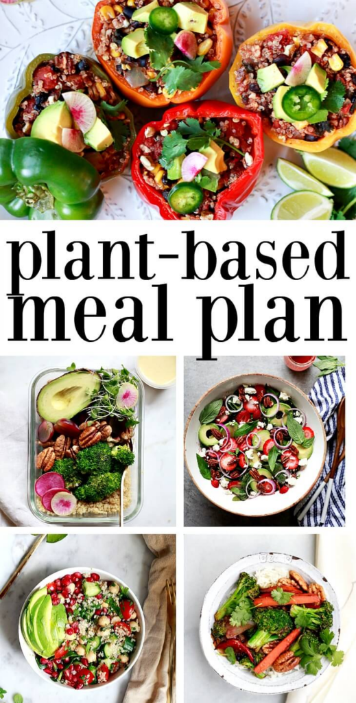 Vegan Weekly Meal Plan Vegetarian Gluten Free Vegan Meal Prep 