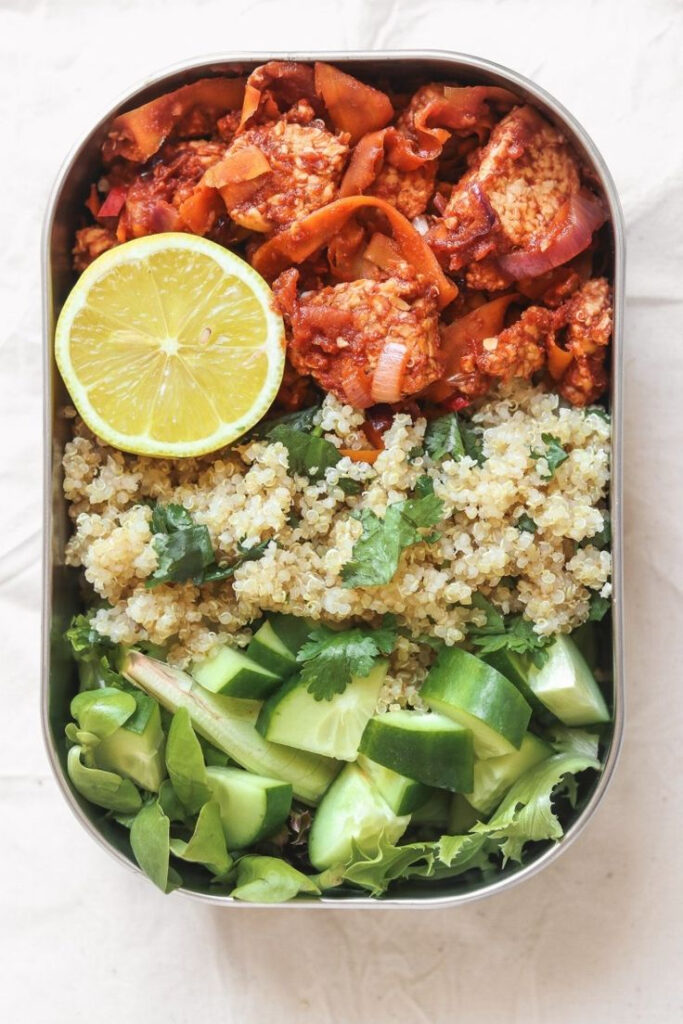 10 Easy Vegan Packed Lunch Recipes Aglow Lifestyle In 2020 Quick 