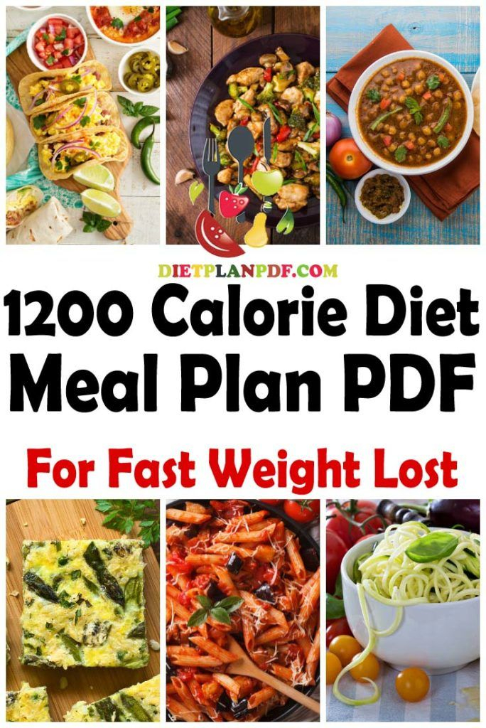 1200 Calorie Diet Meal Plan PDF 1200 Calorie Diet Meal Plan Diet 