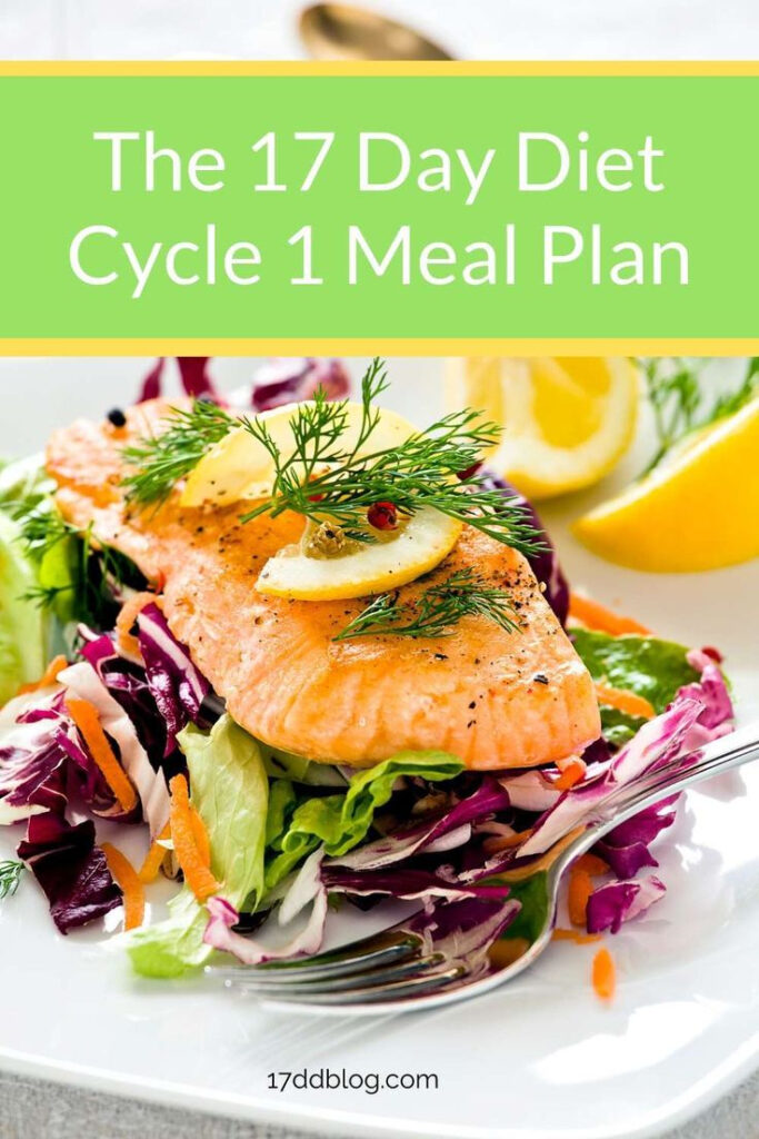 17 Day Diet Cycle 1 Sample Meal Plan 1200 Calorie Diet Menu 1200 