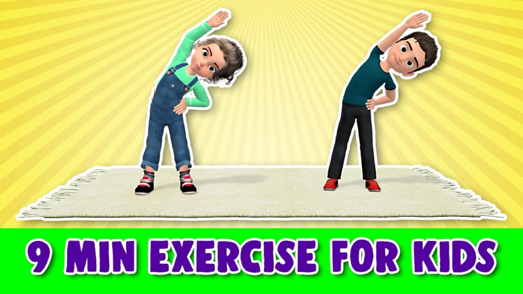 9 Min Exercise For Kids Home Workout SAM s HEALTH And Fitness