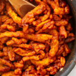 BBQ Soy Curls Recipe In 2020 Soy Curls Air Fryer Recipes Healthy