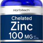 Chelated Zinc Supplement 100mg 250 Tablets High Potency Superior