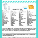 Dairy Cheat Sheet Dairy Free Breastfeeding Dairy Free Cooking Dairy