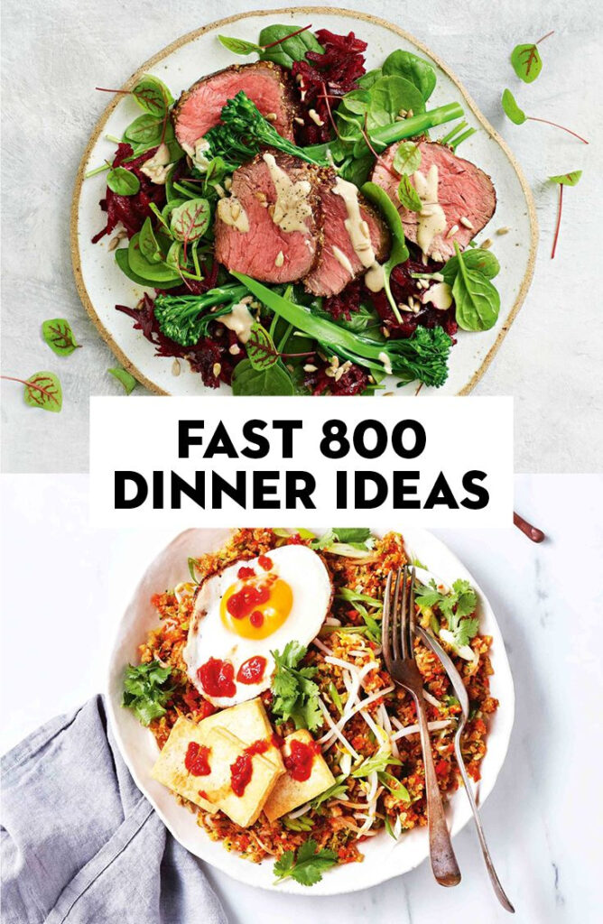 Fast 800 Dinner Ideas In 2020 Fast Food Diet 800 Calorie Meal Plan 