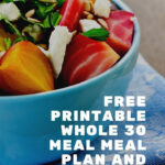 Free Printable Whole 30 Calendar Low Iodine Diet Dash Diet Recipes