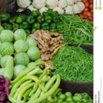 Green Vegetables Vertical Banner Stock Photo Image Of Backgrounds