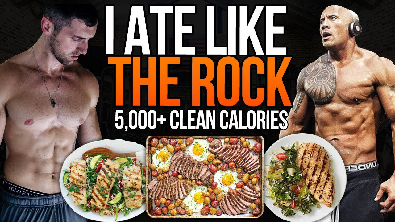 I Tried Dwayne THE ROCK Johnson s DIET IT SUCKED Lose Weight 