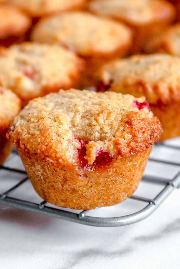 Keto Muffins BEST Low Carb Mini Strawberry Muffin Idea Quick Easy 