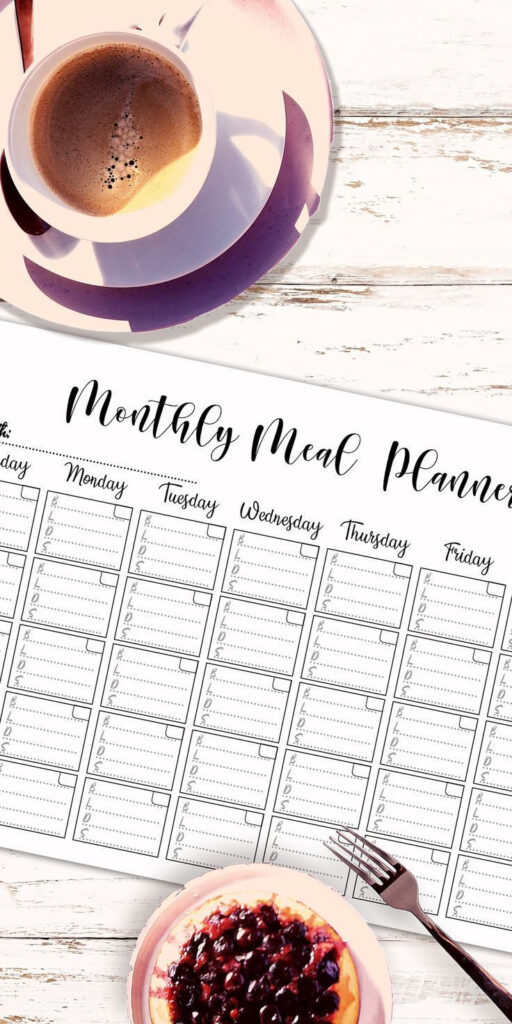 Optavia Discover Meal Planning Printable Planner In 2020 Meal 