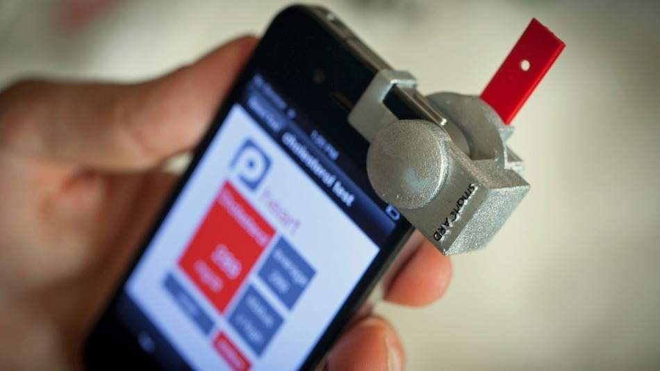 Smartphone App And Accessory Lets You Check Your Cholesterol Levels 
