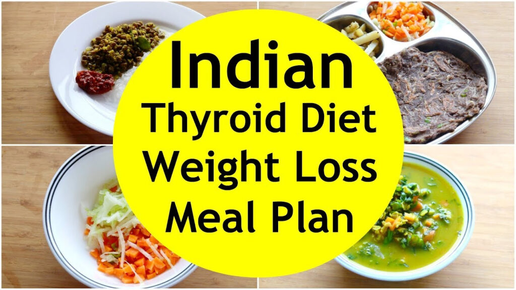 THYROID DIET How To Lose Weight Fast Gluten Free Indian Veg Meal 