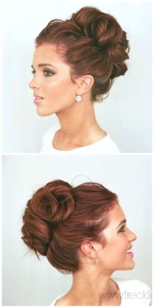 Wedding Bun Hairstyle 10 Best Photos Wedding Hairstyles 