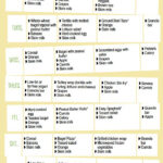 Weekly Menu Planner Week 3 Easy 7 Day Menu menuplanning food eat