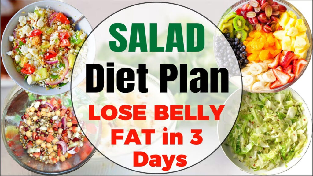 Weight Loss Salad Diet Plan Lose Belly Fat In 3 Days With A Healthy 