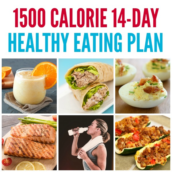 1500 Calorie 14 Day Healthy Eating Plan site title