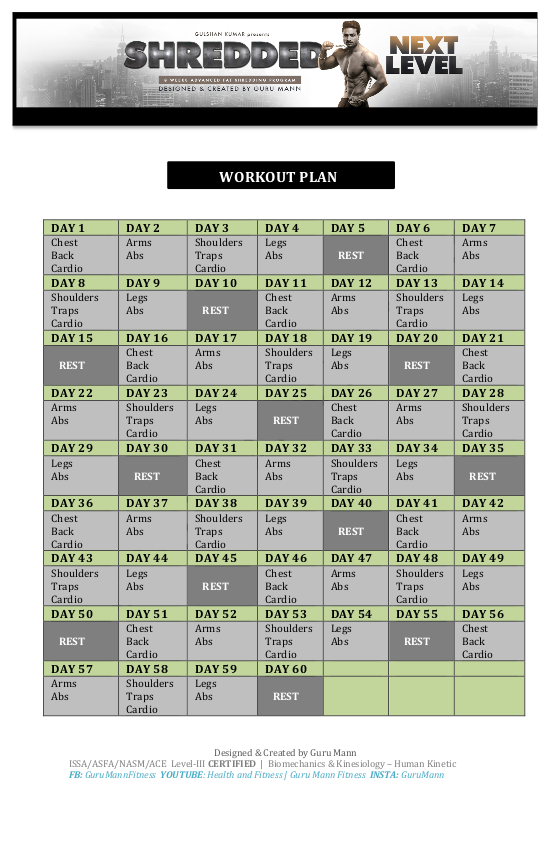 6 30 Day Workout Plan To Lose Weight Examples PDF Examples