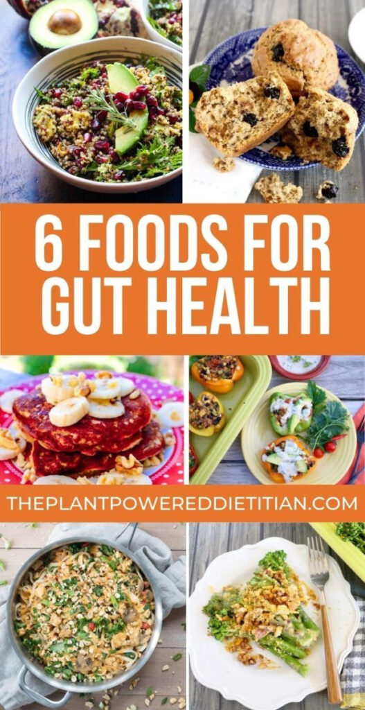 6 Foods For Gut Health Sharon Palmer The Plant Powered Dietitian 