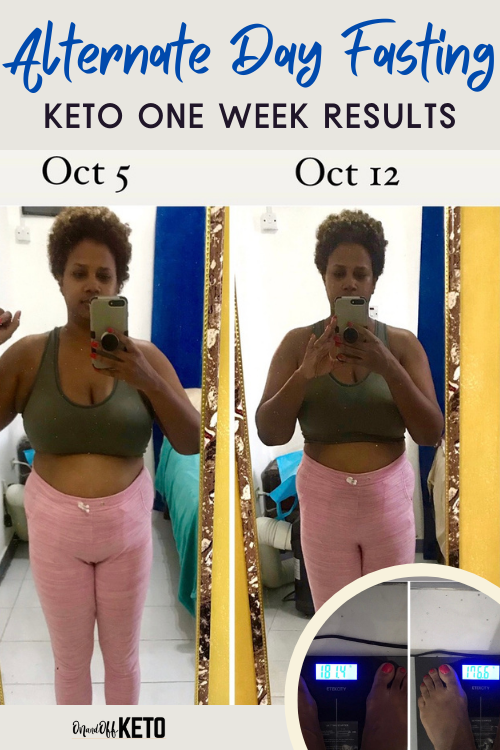 Alternate Day Fasting And Keto One Week Results On And Off Keto