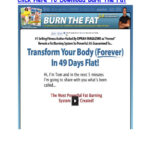 Burn The Fat Feed The Muscle Diet Menu Burn The Fat Download Ebook By