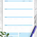 Download Printable Daily Food Diary PDF