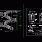 Fire Escape DWG Detail For AutoCAD Designs CAD