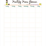 FREE 7 Sample Meal Planning Templates In MS Word PDF