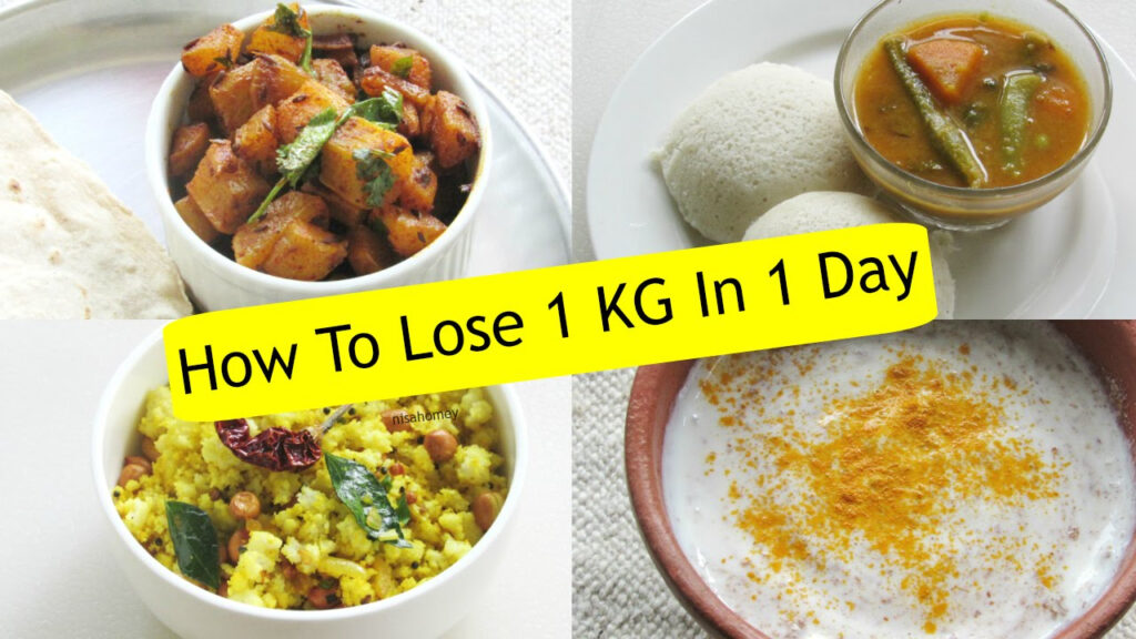 How To Lose Weight 1 Kg In 1 Day Diet Plan To Lose Weight Fast 1 Kg 