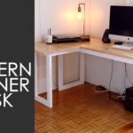 How To Make A Corner Desk On A Budget YouTube