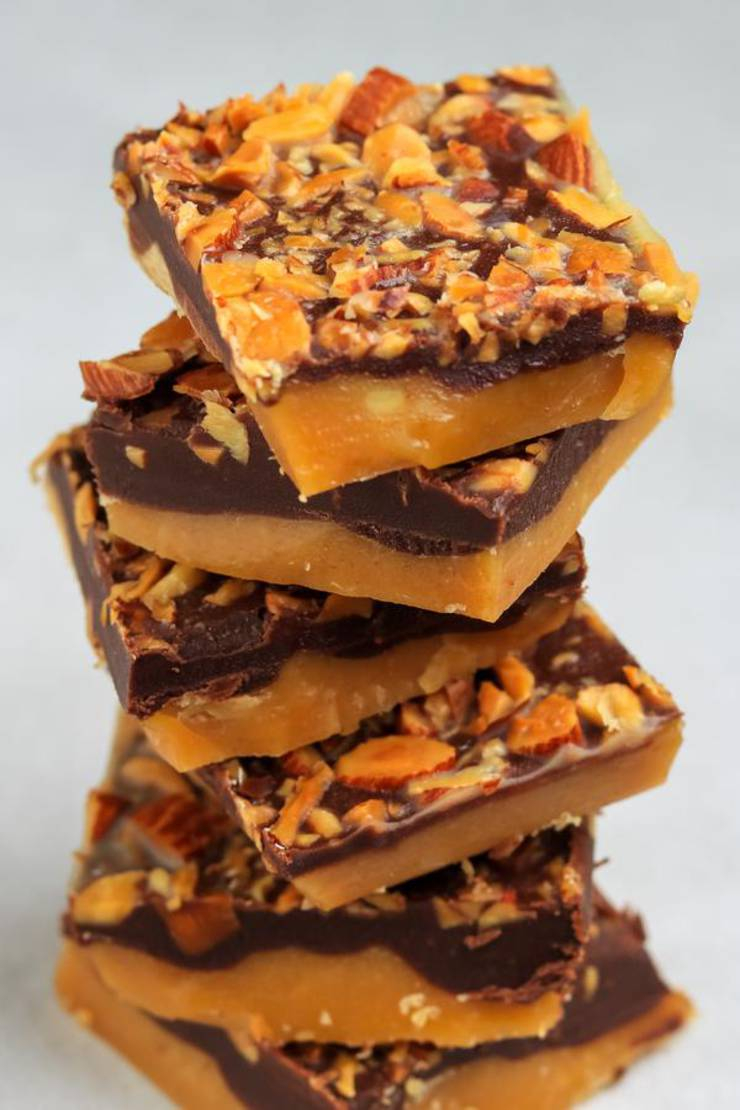 Keto Candy BEST Low Carb Keto English Toffee Idea Quick Easy 