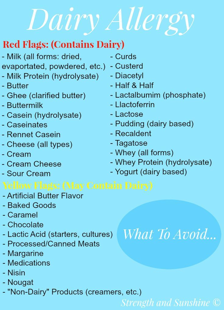 One Of The Other Big 8 Allergens Is Of Course DAIRY Since My What To 