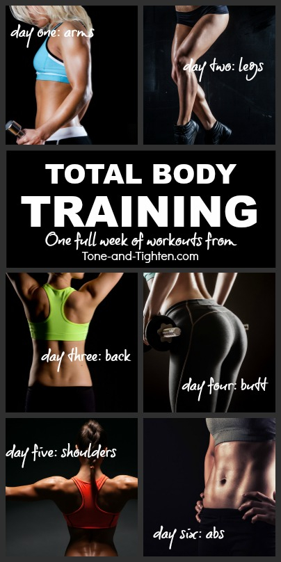 Weekly Workout Plan You Can Do At Home Tone And Tighten